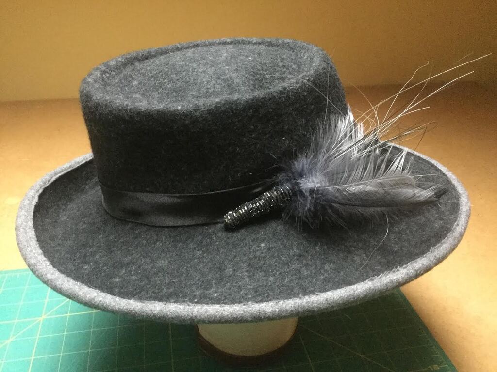 Grey two tone Feathers - $105
